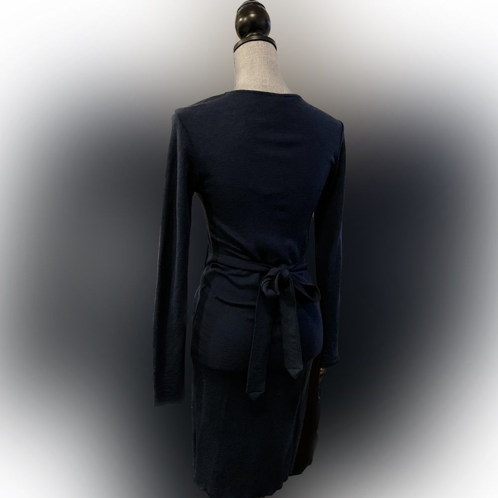 🐑By Basics🐑 Merino Wool Wrap Dress - Picture 5 of 14